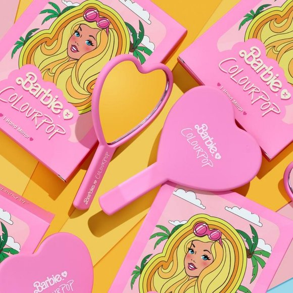 Colourpop Limited Edition Barbie Collection Hand Mirrors - Picture 1 of 5
